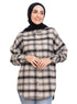 Design 16 Checkered O - V Shirt - Khotwh